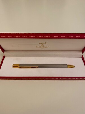 Cartier SANTOS DE CARTIER penna a sfera ballpoint pen NUOVA 