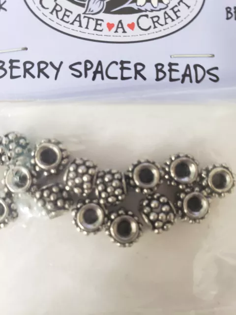 NEW Lot of 7 Packs Create-a-Craft Spacer Beads 2