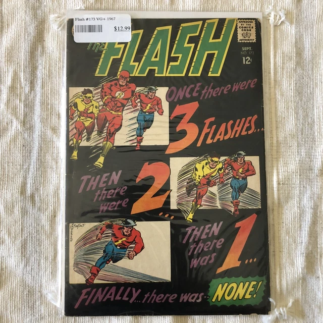 The Flash #173 Vol 1 Kid Flash Jay Garrick - 1967