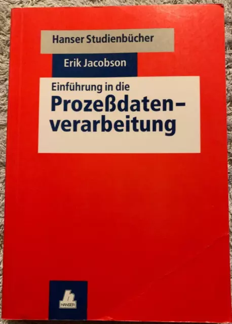 Einführung in die Prozessdatenverarbeitung, Jacobson, Erik