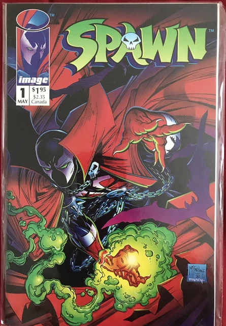 Spawn 1 White Pages May 1992 Image Comics (Todd McFarlane)(Brand New/Never Read)