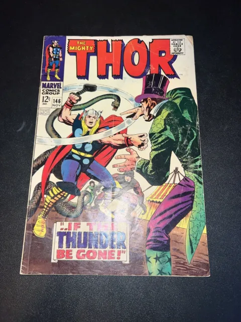 Marvel The Mighty Thor #146 (1967)  Origin of Inhumans Continued  Kirby  Lee
