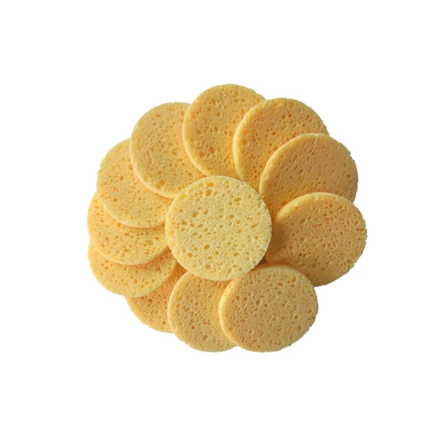 40 Pcs Face Cleansing Sponges Face Sponges Natural Loofah Sponge Cosmetic