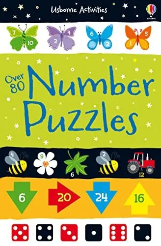 Over 80 Number Puzzles (Activity and Puzzle Books) by Various Book The Cheap