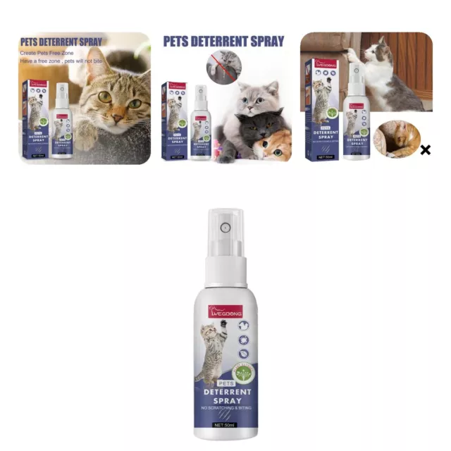 50 ml repelente para mascotas spray fácil de usar para proteger muebles amargura natural