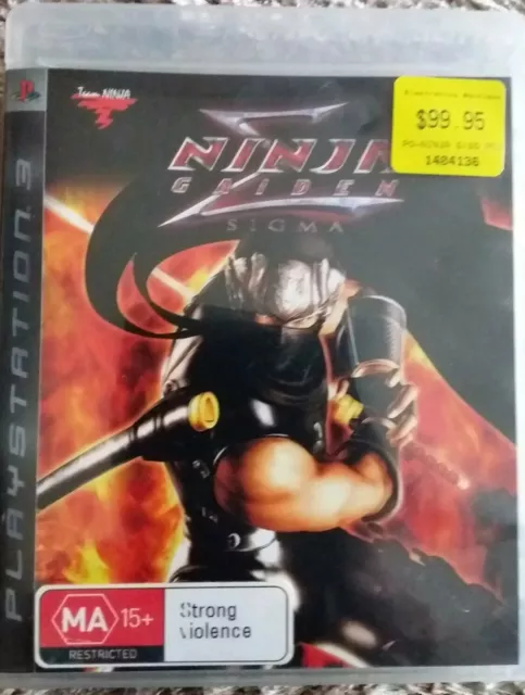 Ninja Gaiden Sigma - SONY Playstation 3 PS3 Game DISC AS NEW
