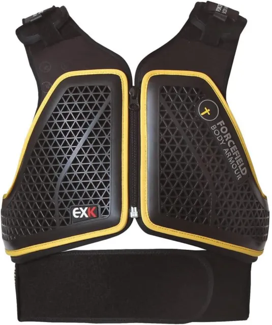 Forcefield Ex-K Hardness Flite Back Chest Protector Black Size L New Motorbike