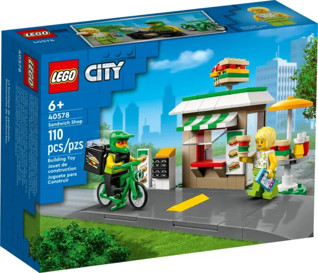 LEGO® City 40578 Sandwichladen NEU OVP Neuheit 2022 GWP