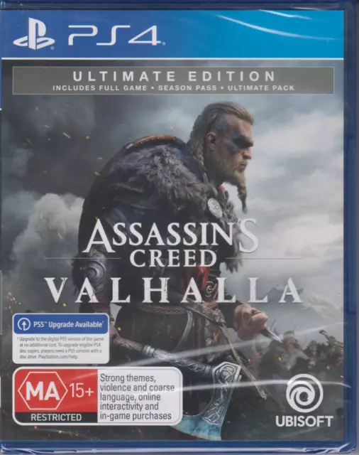 RARE' ASSASSINS CREED Valhalla Drakkar Edition'Complete' PS4