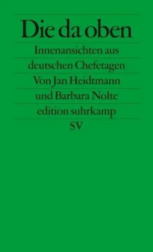 Die da oben|Barbara Nolte; Jan Heidtmann|Broschiertes Buch|Deutsch