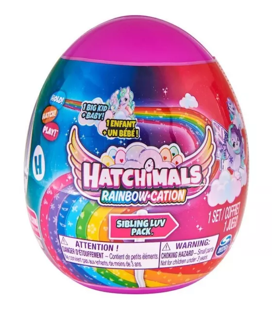 Hatchimals Rainbow.Cation Colleggtibles Sibling Luv Mystery Pack