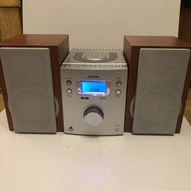 GOODMANS MICRO 1104DAB Micro System Hifi DAB Radio CD Player EUR 46,60
