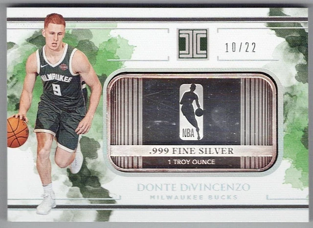 2023 PANINI IMPECCABLE Silver Nba Logo #43 Anthony Edwards 6/20 