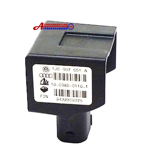 Capteur ESP/Accéléromètre D'origine Pour Audi/VW - Référence 1J1907638B, Remis à Neuf, 12 Mois Garantie