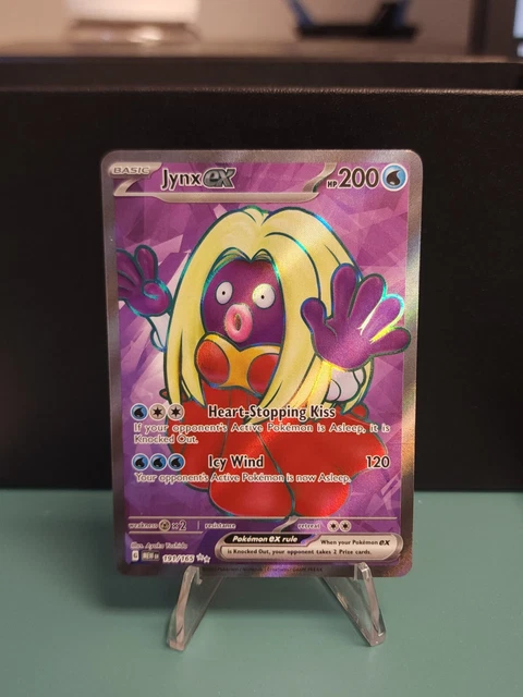 Pokémon TCG Scarlet & Violet 151 Jynx Ex 191/165 Full Art Foil Ultra Rare NM
