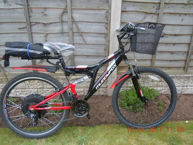 muddyfox bike basket