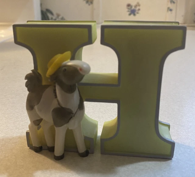Child To Cherish Letter **H** W/Horse -**CUTE**