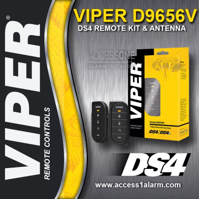 VIPER D9656V DS3 DS3 DS4 DS4 DS4V DS4VP 1 Way 1 2 Mile Remote