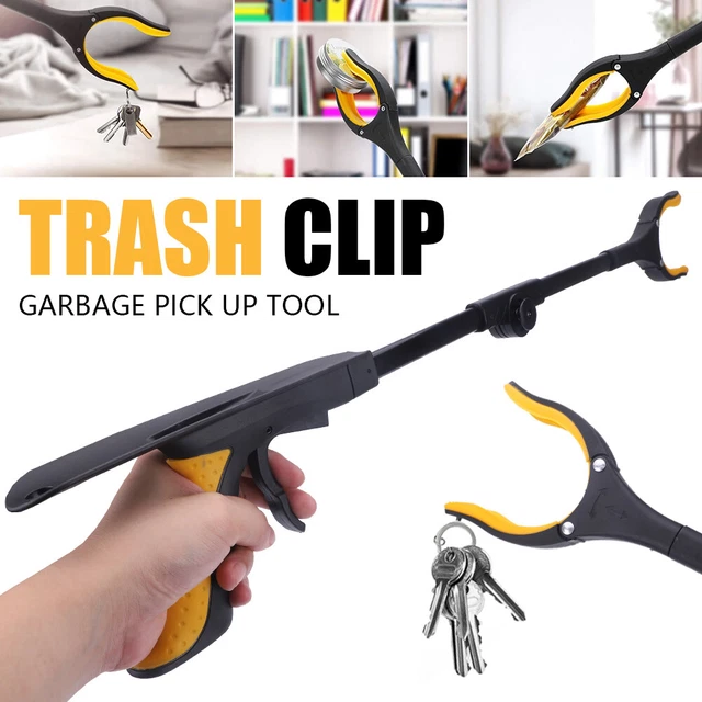 Heavy Duty Grabber Tool Industrial Pick Up Stick Hand Grip Reach Trash Reacher