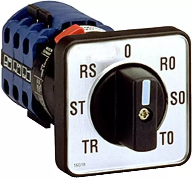 Cutter Cam Voltmeter Switch 16018 - Selector Switch, Flush Mount, 500V
