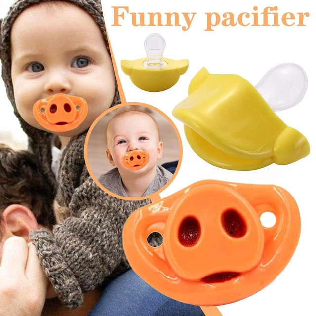 Funny Big Mouth Dummy Nipple Teat Baby Pacifier Soother B8ME,r Teether Y9 X2A3