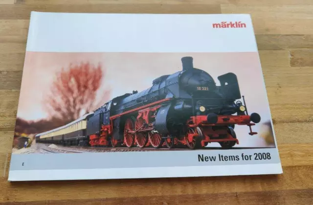 Marklin Catalogue New Items 2008 Model Railways