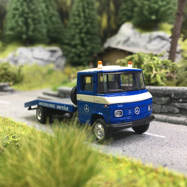 Camion Plateau Miniature 1/87 Smart Toys - Modèle Transporter 1998 En Métal, Occasion
