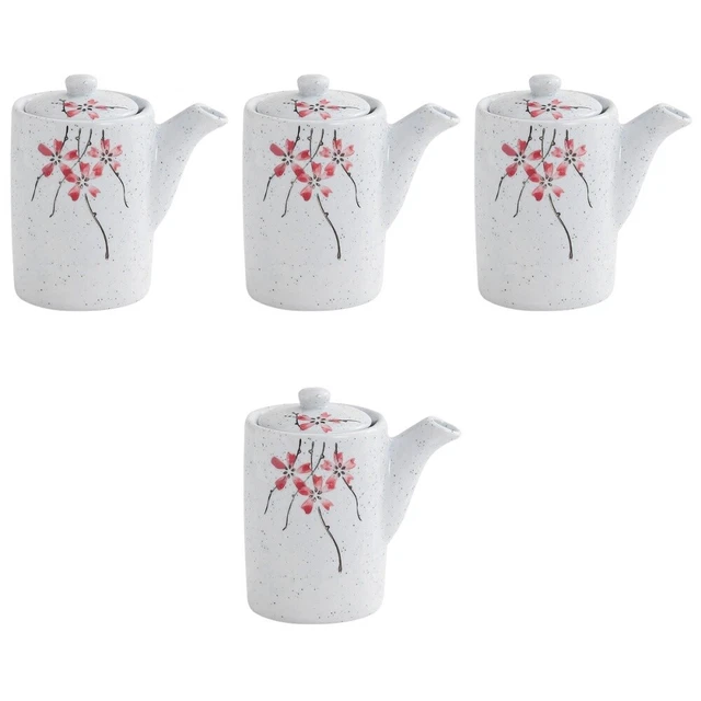 4 botellas dispensadoras de aceite de salsa caliente de vinagre para cocina para aceite de salsa de soja