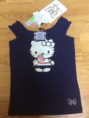 Atelier Mini Fix Design By Hello Kitty T-Shirt Bambina 6 Anni Blu