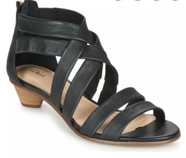 Clarks mena silk sandals deals