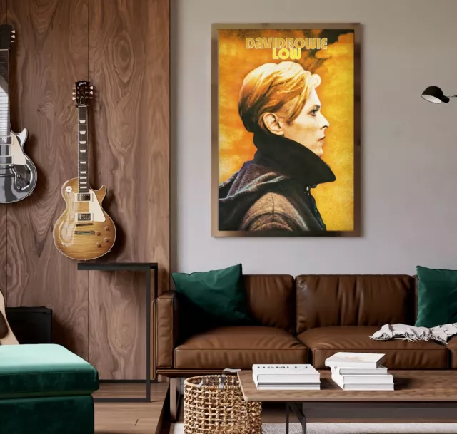 David Bowie, Low - High Quality Premium Poster Print