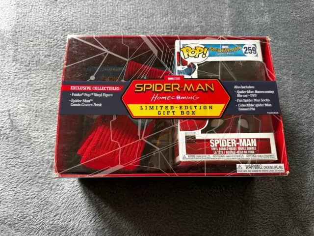 Funko Pop! Spider-Man Homecoming Limited-Edition Gift Box - Opened