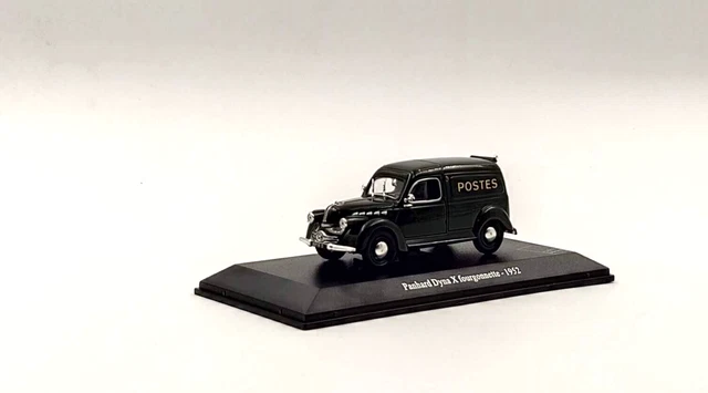 Panhard Dyna X Fourgonnette La Poste Ptt 1952 1/43 Universal Hobbies Uh