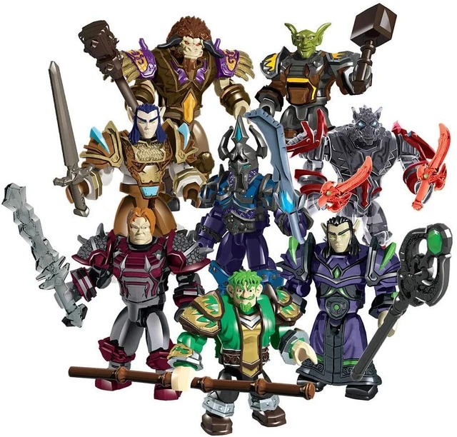 Mega Bloks World Of Warcraft Series 1 Sdcc 2013 Mini Figure Mystery Pack 91100