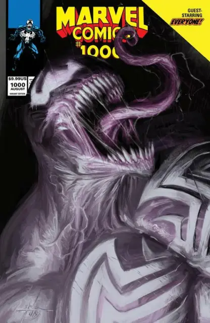 Marvel Comics #1000 Gabriele Dell'otto Variant Nm Venom Spiderman X-Men Avengers