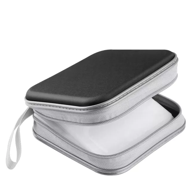 CD DVD Case Portable Holder Large Storage Disc Wallet Bag for Car Home Travel