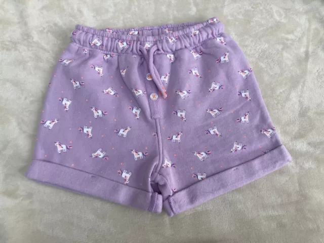 BNWT Next girls lilac shorts age 3-4 years *combine postage*