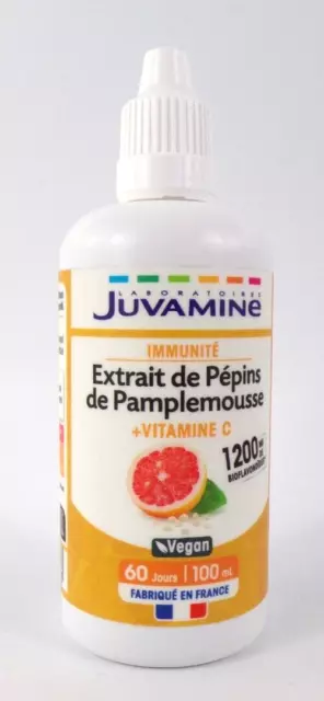 Juvamine Extrait De Pepins De Pamplemousse Vitaminec 100Ml - 01/2025