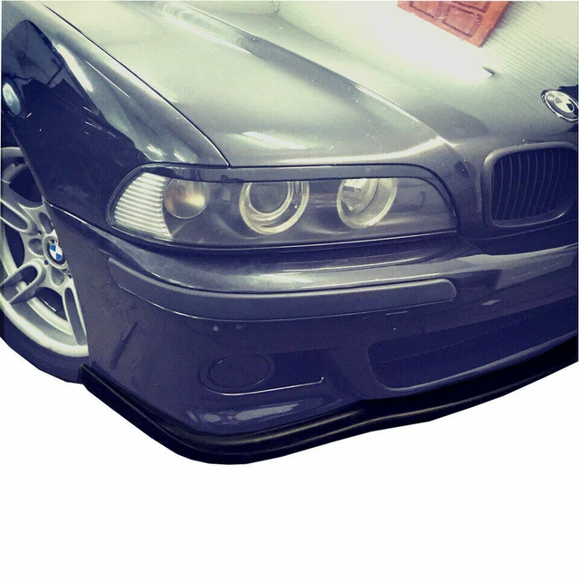 BMW E39 Front Lip Spoiler – M5 Style Bumper Splitter – Gloss Black HAM Style
