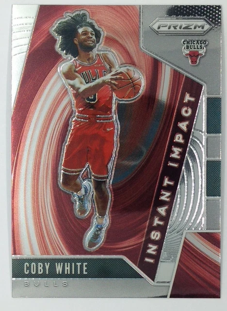 2019 PRIZM INSTANT Impact Bulls Star - COBY WHITE Rookie RC Card
