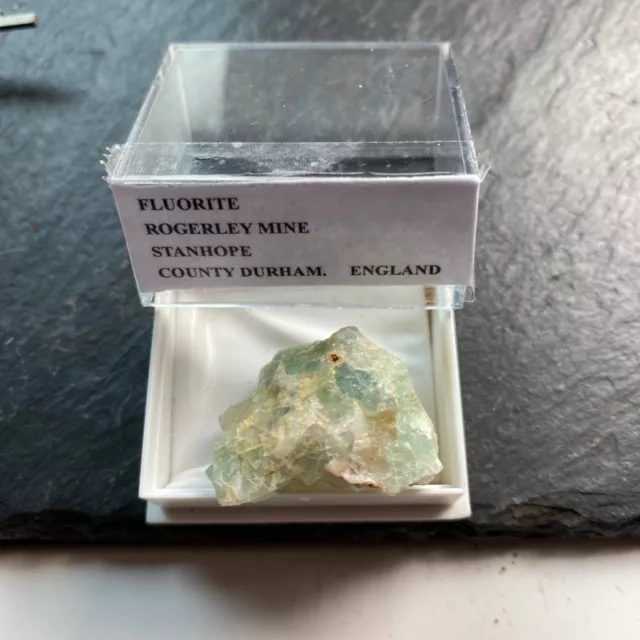 FLUORITE FROM ROGERLEY MINE, COUNTY DURHAM 9g MF1153