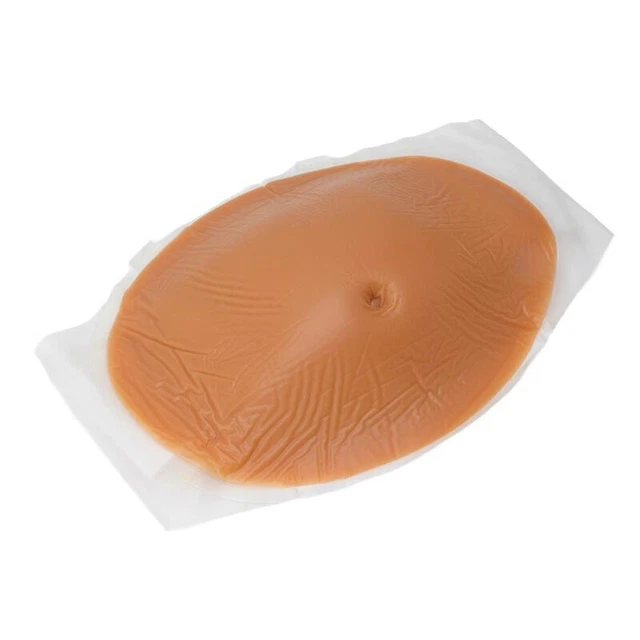 Realistic Breathable Silicone False Belly for Fake Pregnancy - 2-4 Months