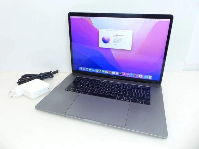 Apple MacBook Pro 15"" 15,4"" 2016 2,7 Ghz i7 16GB RAM A1707 usato #N3L