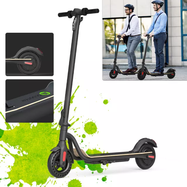 E-Scooter Elektro Roller Schwarz 25Km/H Elektroroller Faltbar Alu Escooter Dhl