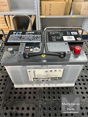 AGM BATTERIA AUTO originale VW 12V 59amp 640 EFB START&STOP AUDI VW JWZ915105AB ECON 