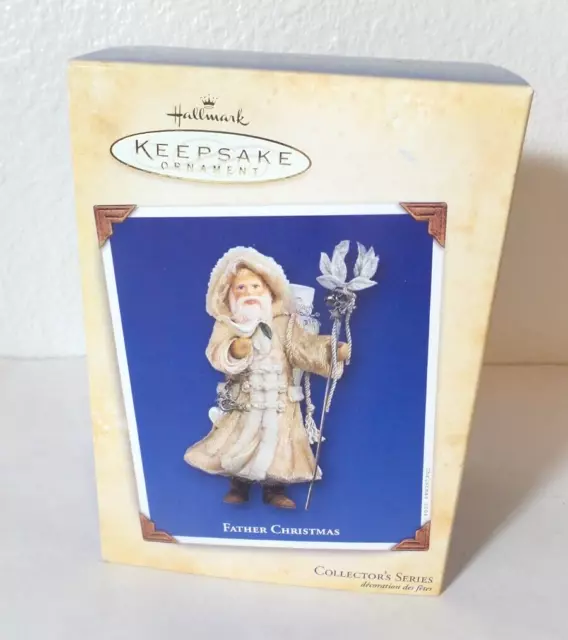 Father Christmas 2004 Hallmark Keepsake 1st Collector's Series Ornament