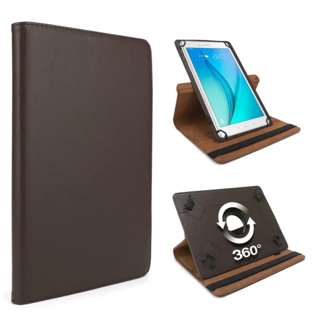 Smart Case para Samsung GT-P7500 Galaxy Tab 10.1 marrón Funda 