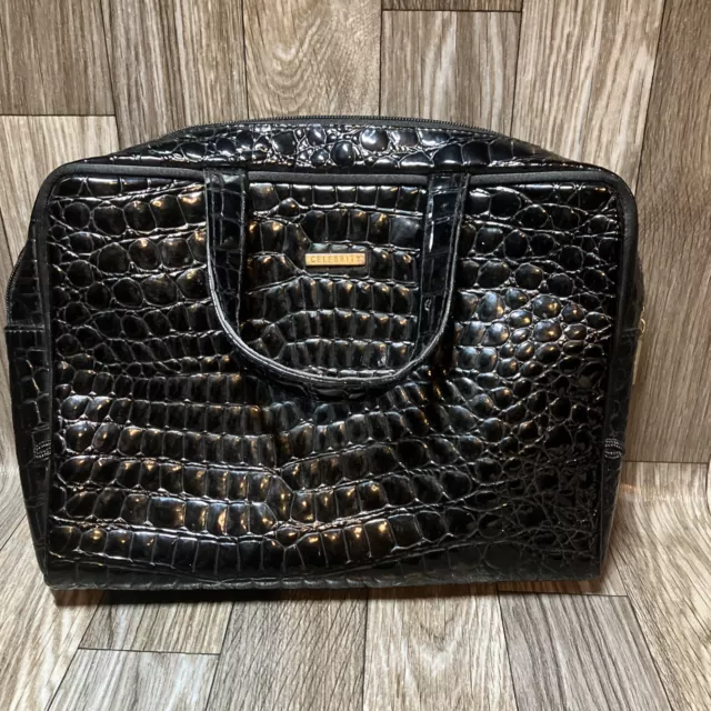 Celebrity Faux Croc Handbag Purse