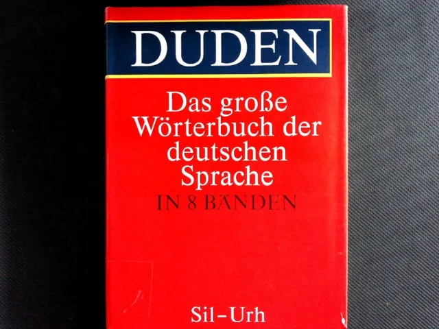 Duden, Das grosse Wörterbuch der deutschen Sprache. Bd. 7., Sil - Urh. Drosdowsk