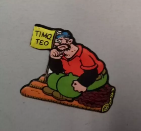 Plasteco, sagoma Timoteo, Mio Regala 1988.